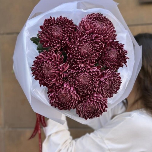 Букет «Бигуди Пурпл» M