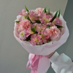Букет «Трио пинк»