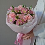 Букет «Трио пинк»