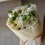 Букет №102 в упаковке — доставка цветов Минск