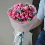 Букет №104 в упаковке — доставка цветов Минск