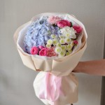 Bouquet No. 118: Blue Hydrangea