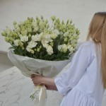 Монобукет «Эустома» XL