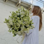 Монобукет «Эустома» XL