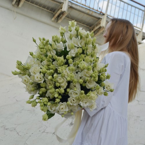 Монобукет «Эустома» XL