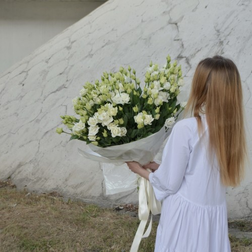 Монобукет «Эустома» XL