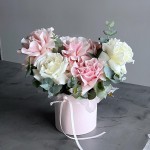 French roses in a box