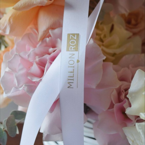 101 французская роза в корзине