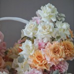 101 французская роза в корзине