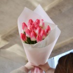 Букет из 15 тюльпанов Super Model