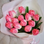 Букет из 15 тюльпанов Super Model