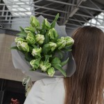 Букет из 15 тюльпанов Super Parrot