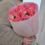 Букет из 21 тюльпана Super Model