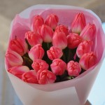 Букет из 21 тюльпана Super Model