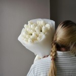 Букет из 25 тюльпанов