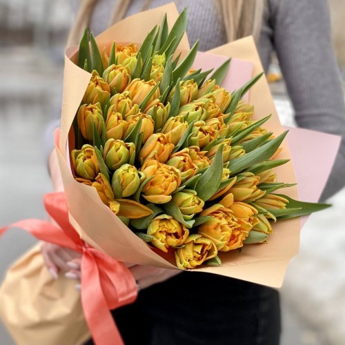 51 пионовидный тюльпан Orca