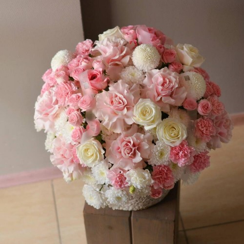 Композиция в корзинке