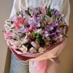 Bouquet of 25 alstroemeria mix