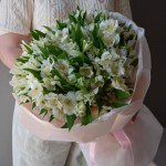Букет из 31 альстромерии (WHITE)
