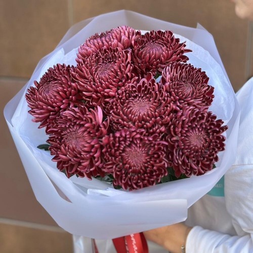 Букет «Бигуди Пурпл» M