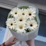 Монобукет из игольчатых гербер