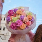 Bouquet of 35 dianthus mix