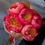 Букет «Коралловый закат»
