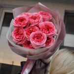 Bouquet of peony roses Candy Expression, M