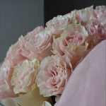 Bouquet of 21 roses Pink Mondial