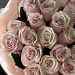 Bouquet of 31 Pink Mondial roses