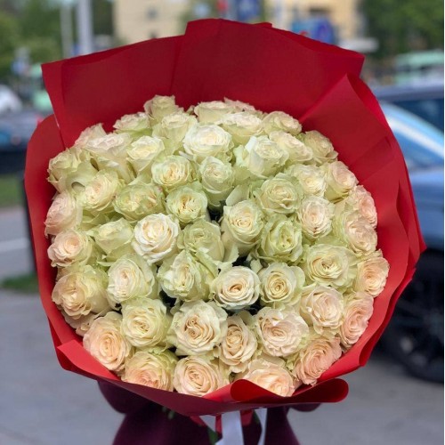 Букет из 51 розы Mondial (Эквадор)