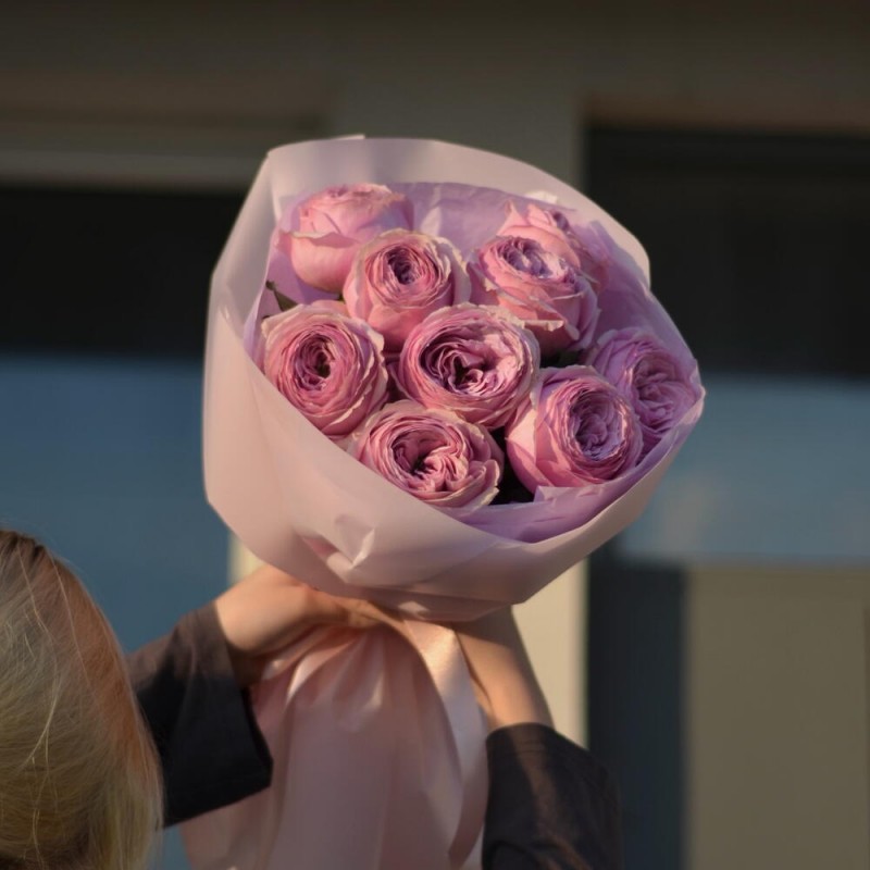 Букет пионовидных роз Peony Kiss, S