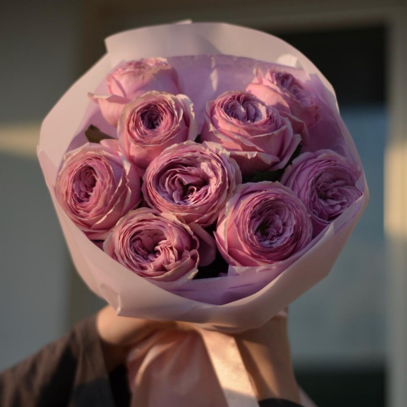 Букет пионовидных роз Peony Kiss, S
