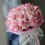 Bouquet of 15 French roses Magic