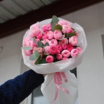 букет Розалия в упаковке доставка Минск