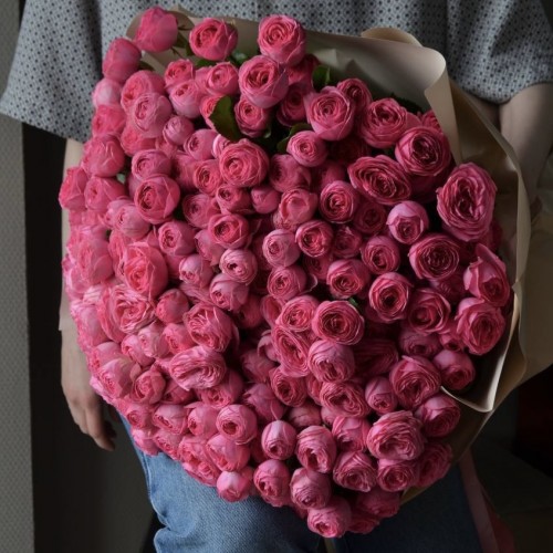 Букет «Пионовое безумие»