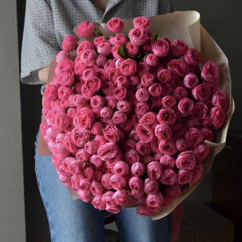 Букет «Пионовое безумие»