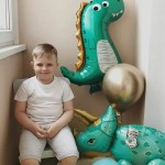 Фольгированная фигура «Динозаврик зелёный»