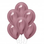 Шар розовый, хром