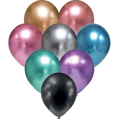 Шар ассорти, хром