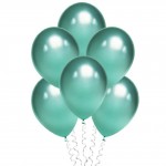 Шар зелёный, хром