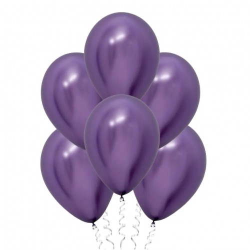 Шар фиолетовый, хром