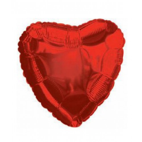Сердце (18''/46 см), красное